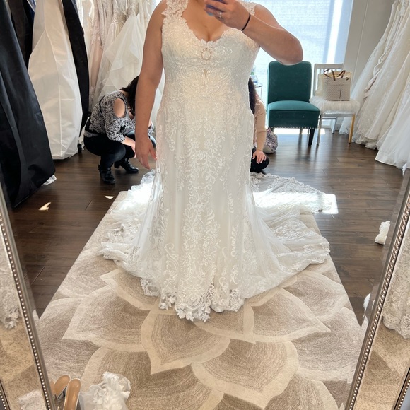 Altered Martin Thornburg “Marissa” wedding dress